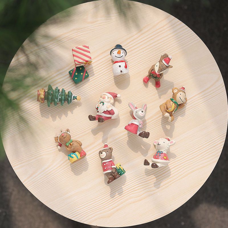 圣诞节礼物可爱小动物女生房间装饰品摆设创意卧室桌面树脂小摆件圣诞