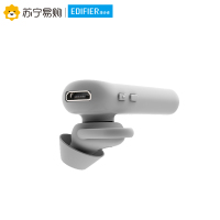 Edifier/漫步者 W25BT 无线蓝牙耳机耳挂式 商务运动智能通话耳麦 苹果安卓通用 白色