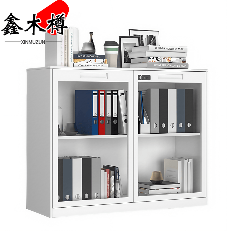 鑫木樽办公柜100*35*80cm台高清大图