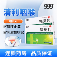 999 咽炎片 0.26g*48片/盒