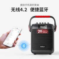 爱浪 G6广场舞音响户外手提便携式插卡蓝牙音箱麦克风扩音重低音炮