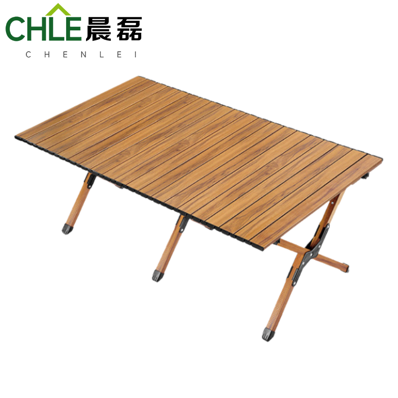 晨磊折叠蛋卷桌117*61*44cm/张高清大图