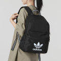 Adidas阿迪达斯三叶草男女包新款双肩包书包休闲包学生背包IJ0761 ZP IJ0761/黑色