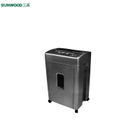 三木(SUNWOOD) M83锰钢侠系列碎纸机 办公家用双入口 光盘文件粉碎机