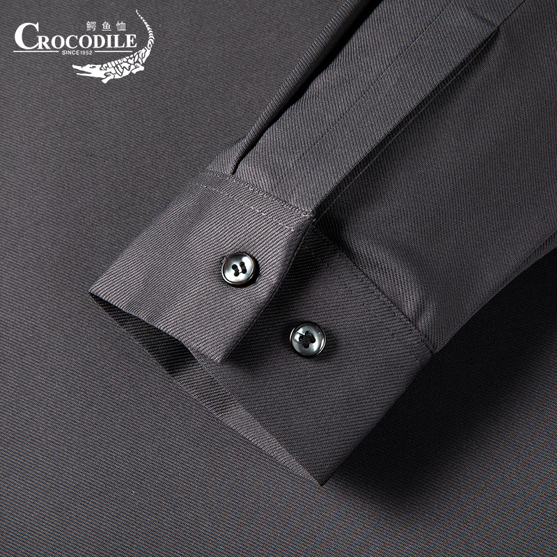 鳄鱼恤crocodile男士polo衫翻领长袖t恤爸爸父亲上衣