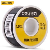 焊锡材料 得力 DL395100 锡线 0.1kg