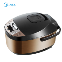 美的(Midea)电饭煲 3L/3升 智能家用预约迷你小饭煲 合金内胆金属机身电饭锅,适合2-4人FS3073