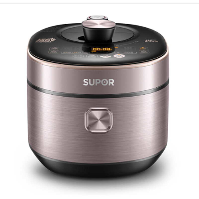 苏泊尔(SUPOR)SY-50HC36Q电压力锅5L精钢球釜智能鲜呼吸电高压锅多功能压力锅家用