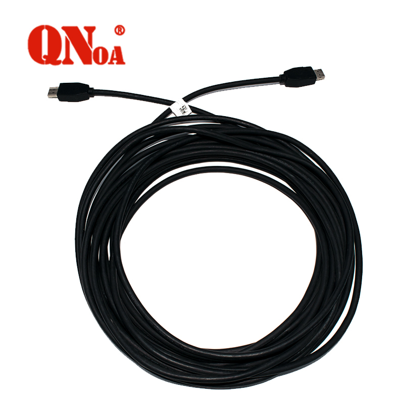 启诺 QN-LTE10M 华为TE系列麦克风连接线 视频会议主机连接线 15米 根 黑色高清大图