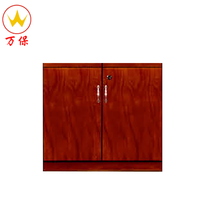 [万保]两门文件柜矮柜 油漆文件柜 两门油漆资料储物柜