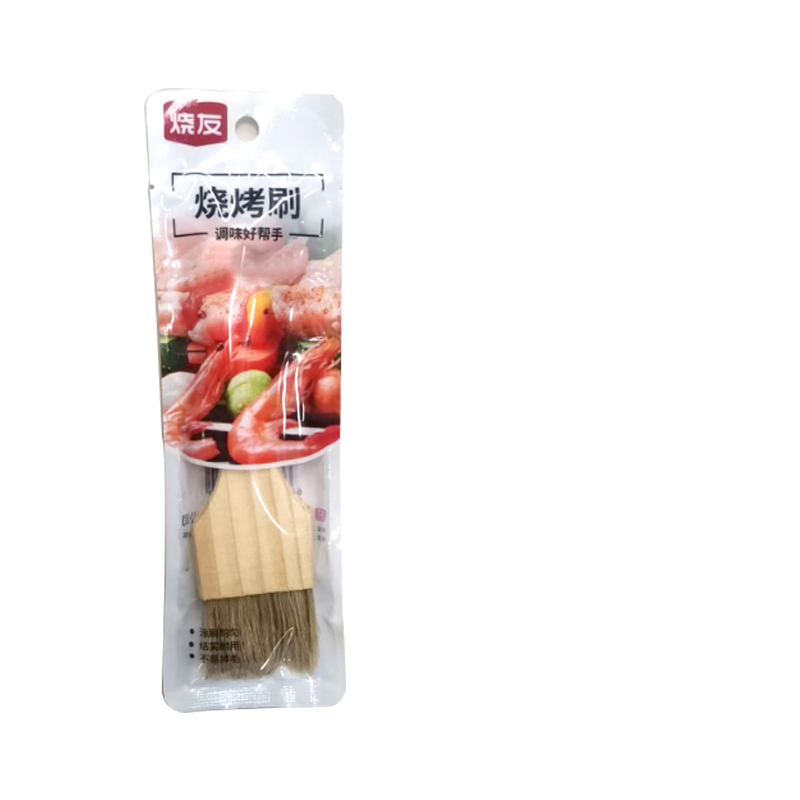 烧友羊毛刷 烘焙厨房刷油工具 50mm高清大图