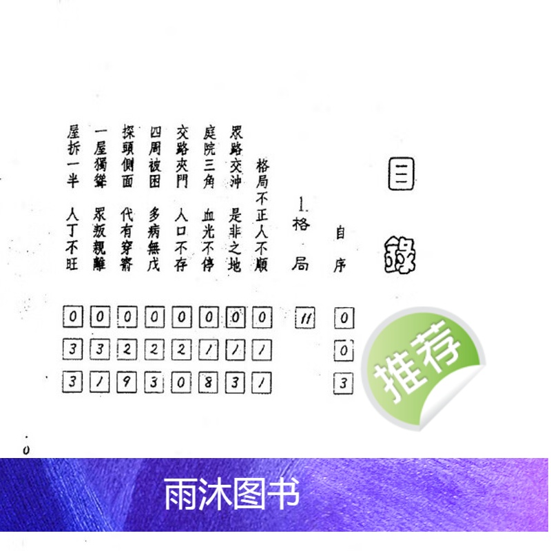 郑钧蔚-图解住宅吉凶鉴定高清大图