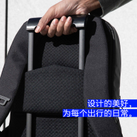一加城市旅行者双肩包 背包 书包 旅行包(量子黑)