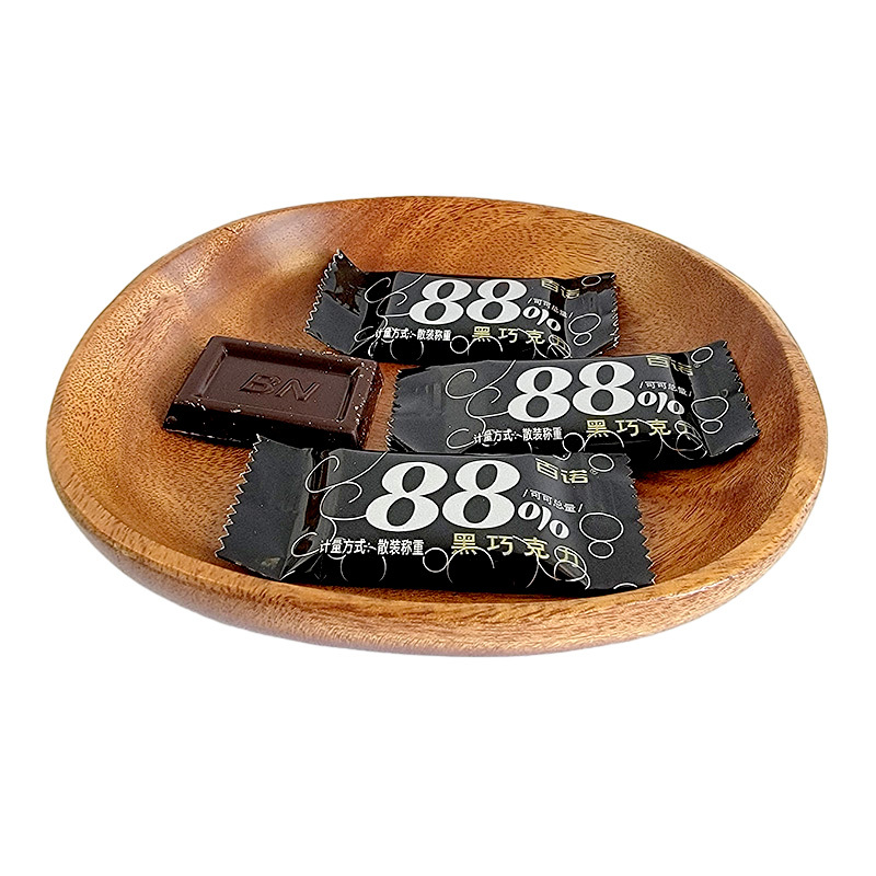 百诺黑巧克力75%88%53%散装混合250g/500g婚庆结婚喜糖休闲零食高清大图