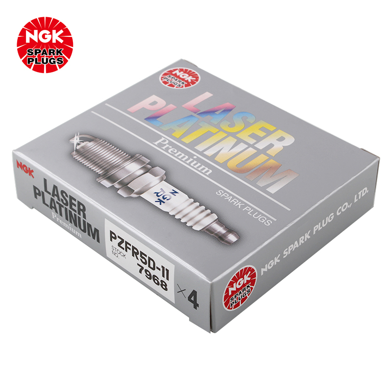 NGK 双铂金火花塞 PZFR5D-11 7968 四支装 一汽大众宝来/速腾/迈腾/明锐/帕萨特/帕萨特领驭/POLO