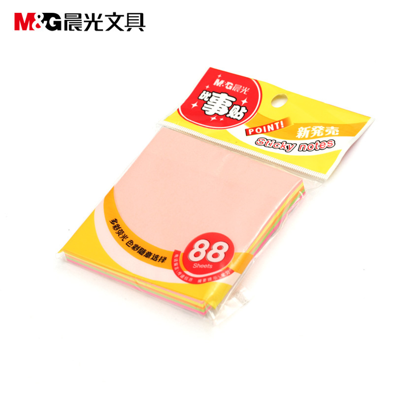 晨光 荧光多彩优事贴 YS-61 1*6