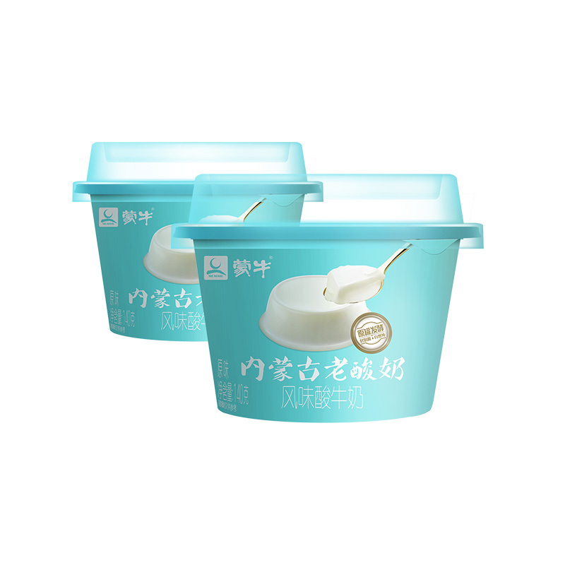 蒙牛 内蒙古老酸奶 风味酸牛奶 原味 140g