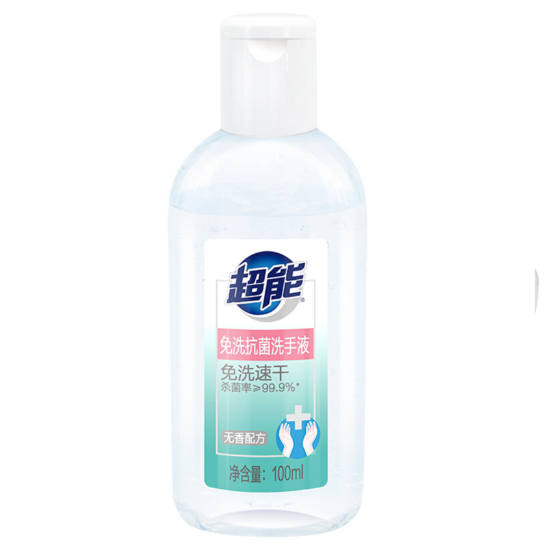 超能 免洗抗菌洗手液100ml