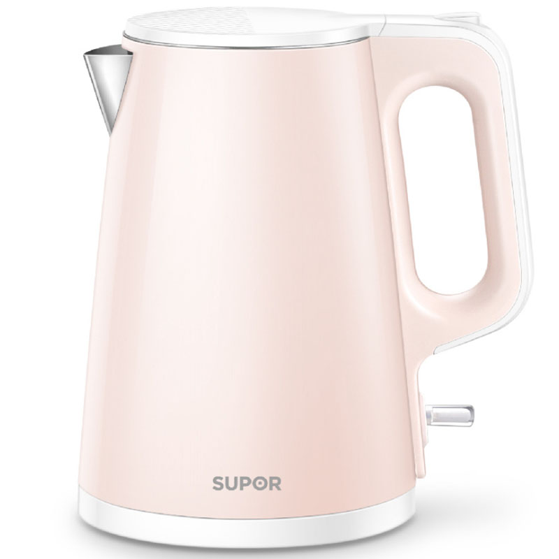 SUPOR/苏泊尔 电热水壶304不锈钢保温 烧水壶 1.5L大容量