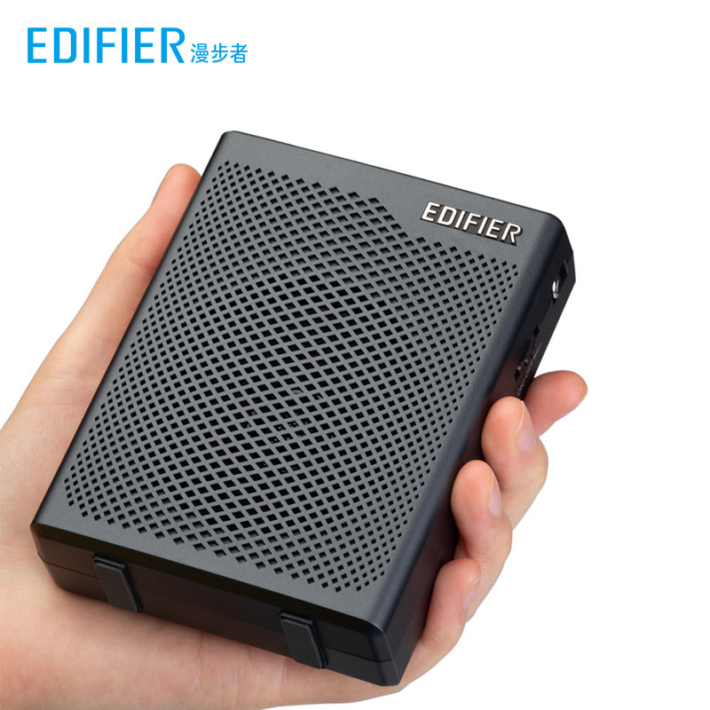 EDIFIER/漫步者 MF5小蜜蜂扩音器教师用便携式喇叭扬声器户外喊话器耳麦专用导游扩音器音响小喇叭
