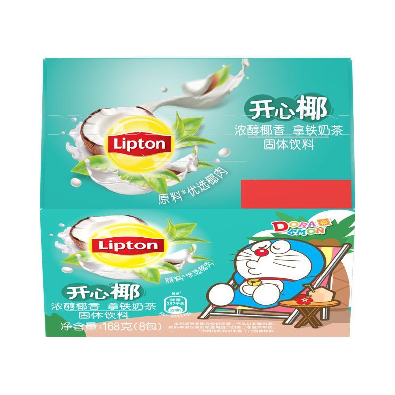 立顿浓醇椰香拿铁奶168g