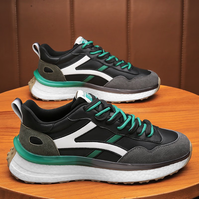 三极 TP6144 情侣休闲运动增高老爹鞋高清大图