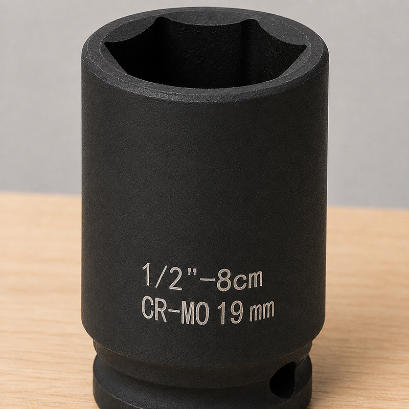 长霖1/2六角套筒头78mm长 19mm/个高清大图