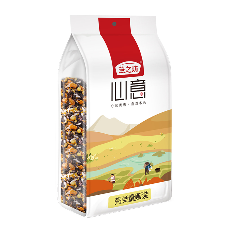 燕之坊 藜麦米糯米1kg 粥煮粥食材五谷杂粮米组合粗粮粥原料营养早餐粥 ZX
