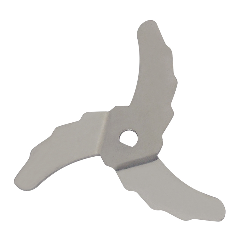 帮客材配 美的豆浆机配件刀片三叶刀片 研磨刀片mst40精钢d型孔刀头