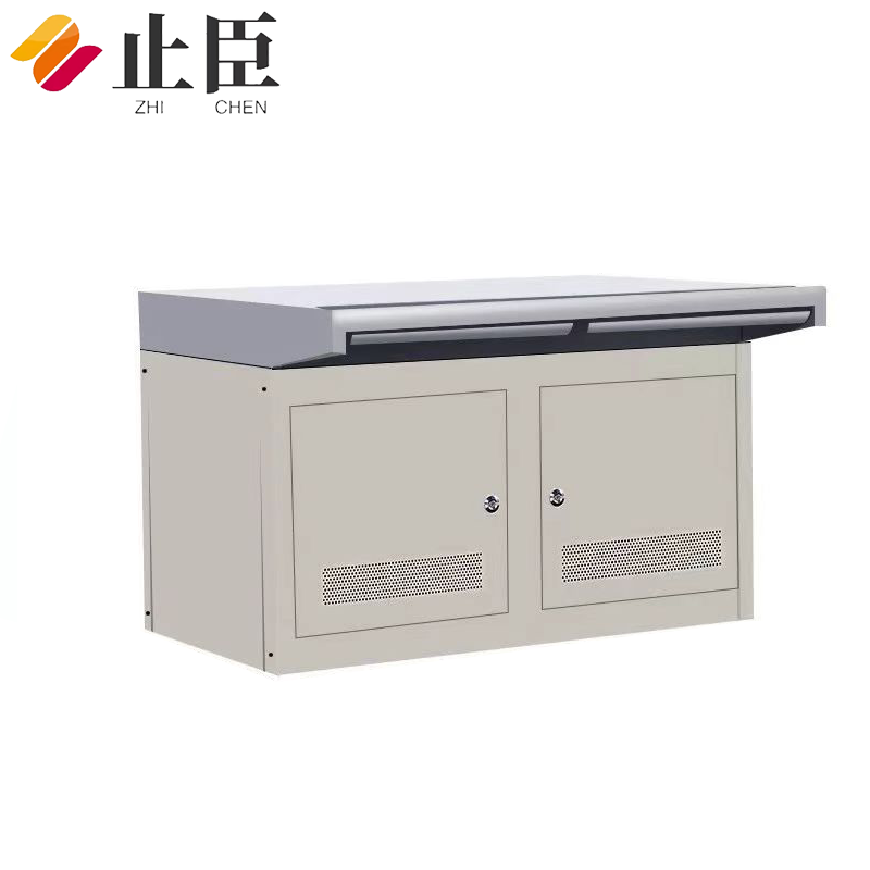 止臣 监控操作台 办公家具工作台指挥中心控制台工作调度桌 双联高清大图