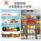 冰箱保鲜冷冻室收纳盒抽屉式厨房置物食品食物整理收纳器鸡蛋盒 敬平 1二代PET特惠价 小号[买3送3 共6个]厨房收纳盒
