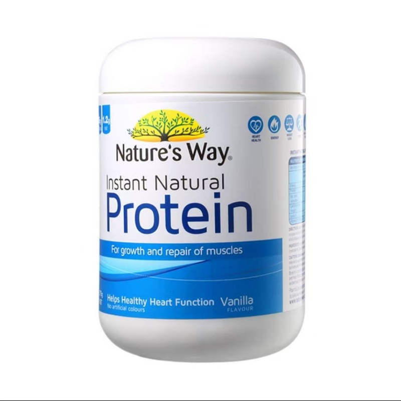 佳思敏(Nature’s Way)自然速溶蛋白粉香草味375g/瓶装 澳洲进口大豆植物蛋白粉大豆分离蛋白高清大图