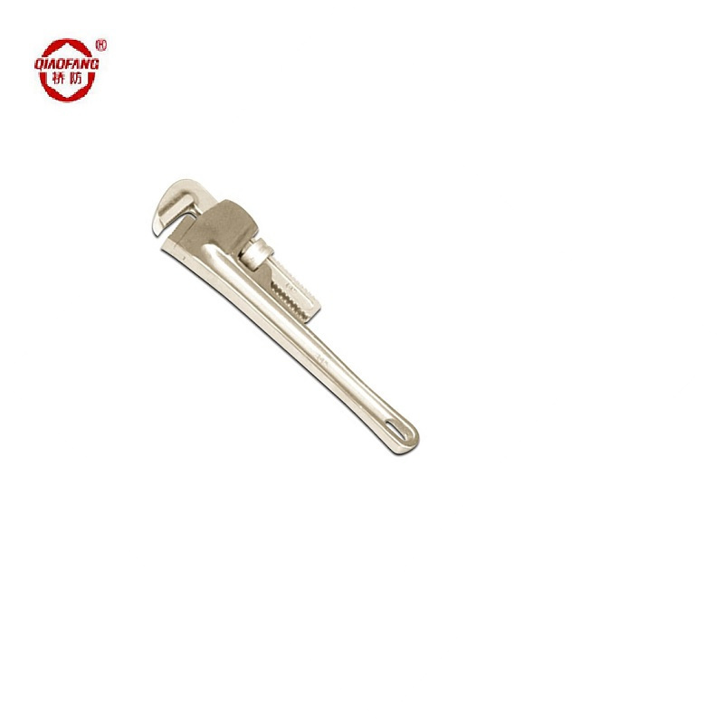 桥防(QIAOFANG) QF5102钛合金无磁美式管钳子 航空 航天 医疗用管子钳 30*250mm