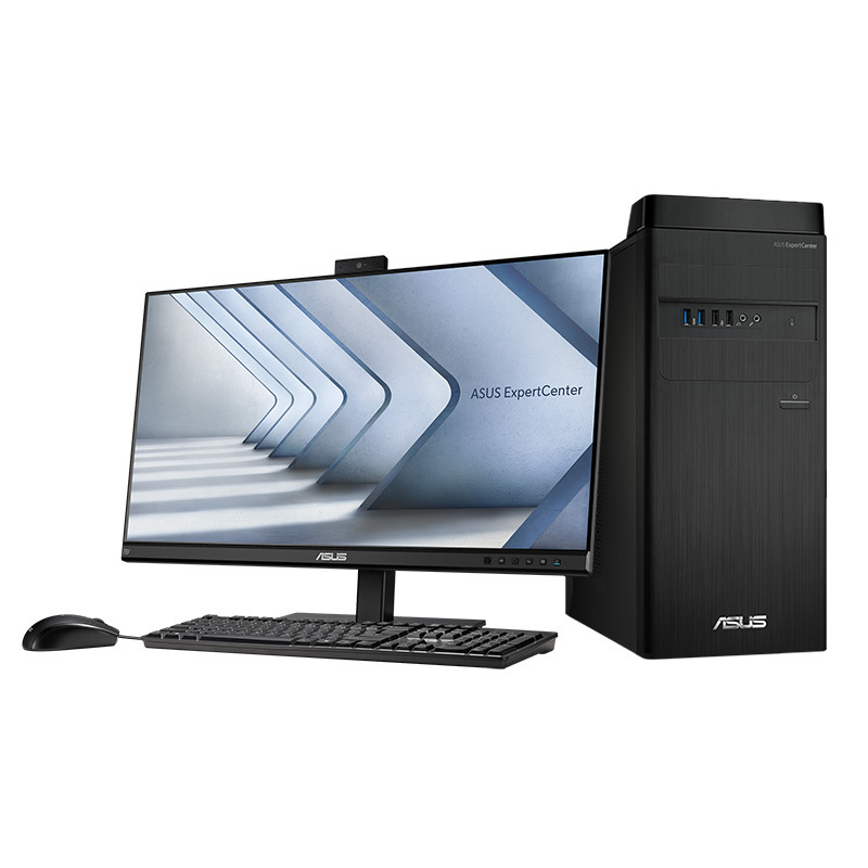 华硕(ASUS)商用台式电脑弘道 D500TE 23.8英寸 (I5-13400 8G 1T+256G 集显 WIN11)