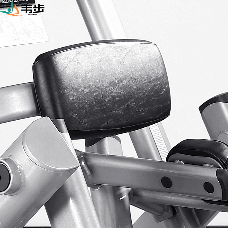 韦步FWM03商用屈腿大腿后侧训练架挂片式卓越免维护系列力量器械高清大图