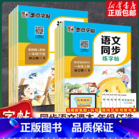 语文同步练字帖 一年级上 [正版]2023 墨点语文同步练字帖一年级二年级三年级四五六上下册人教版小学生练字帖每日一练临