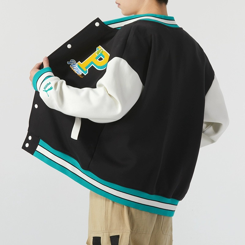 彪马(PUMA)男装新款跑步训练运动服户外时尚休闲舒适防风夹克外套625797-01 ZP高清大图