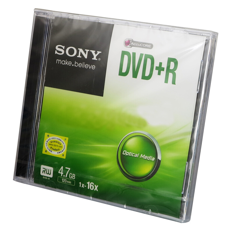 联想(lenovo) DVD-R 刻录 16速4.7G 单桶装 50片