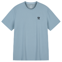 361°运动T恤男夏季新款训练速干衣652424121V XS 岛灰蓝