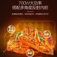 美的微波炉 M1-211A/L213B 21L 机械式转盘加热 机械旋钮 操作简便 高效磁控管 旋转立体加热