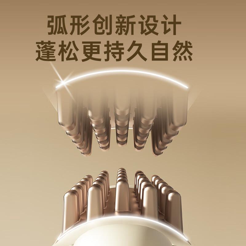 雷瓦(RIWA)玉米夹蓬松夹板玉米须夹板弧形高颅顶垫发根神器负离子便携出游RB-8361高清大图
