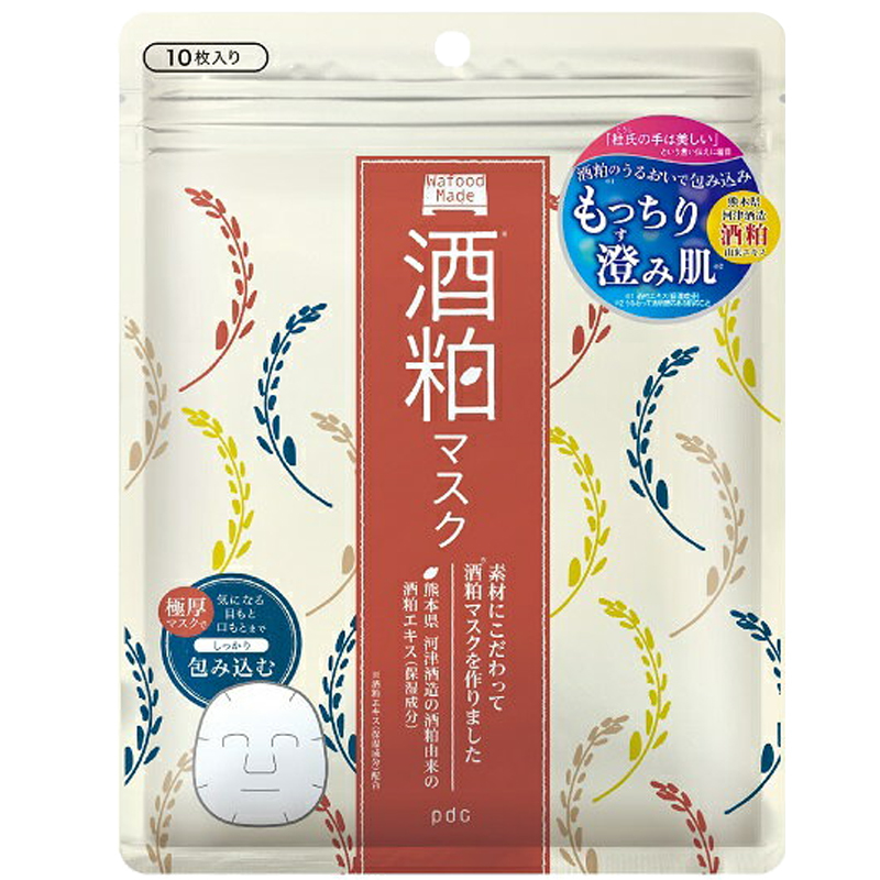 PDC 碧迪皙 Wafood Made 酒粕面膜 <纸面膜> 10片