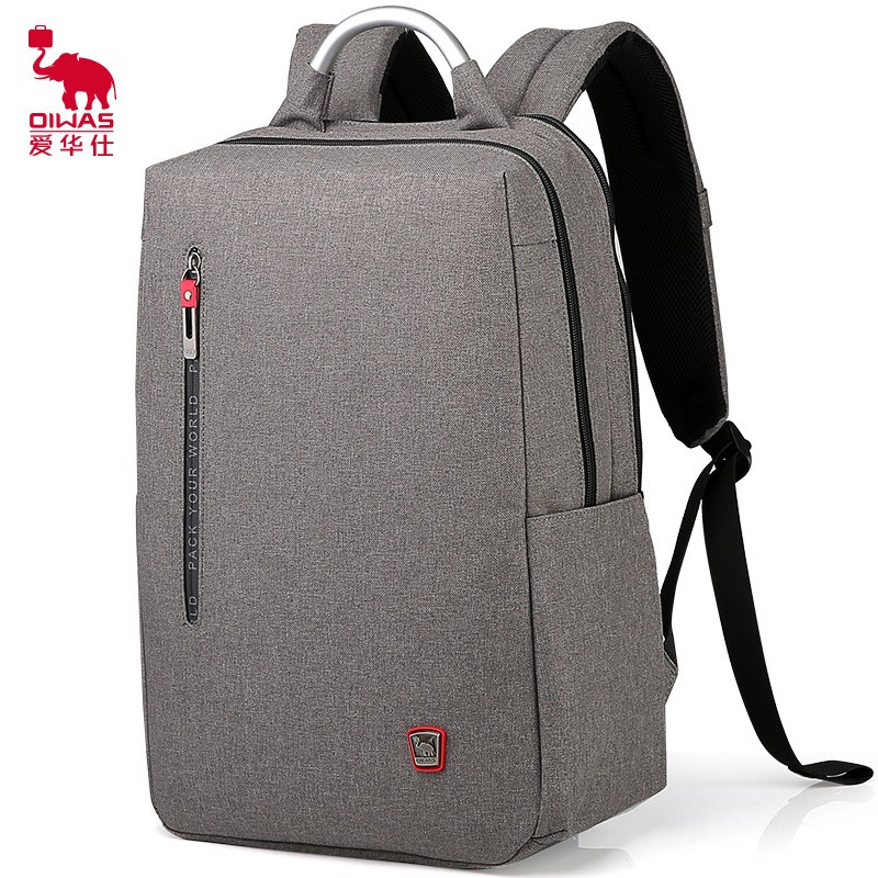 爱华仕商务双肩包休闲电脑包时尚通勤背包ocb4306