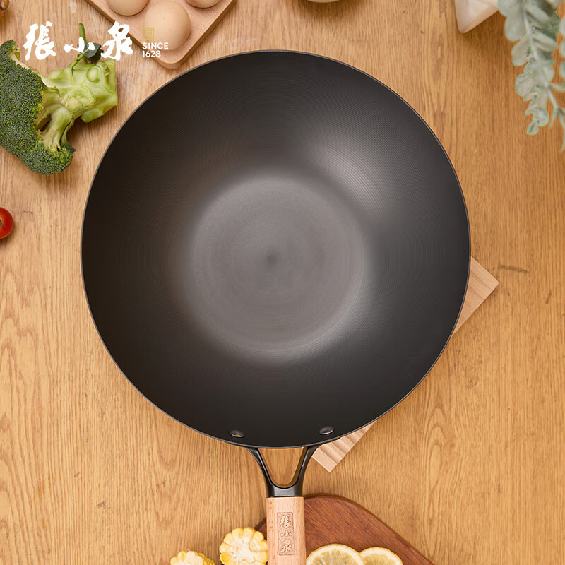 张小泉家味精铁炒锅 型号 C32890100高清大图