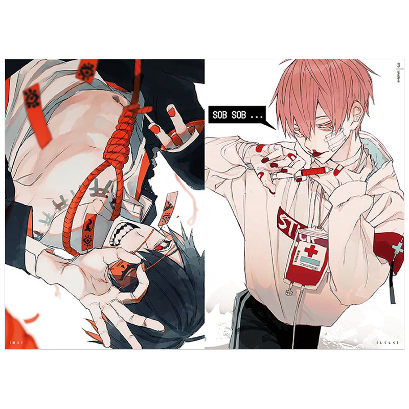 Ooi Choon Liang画集 [正版]坏男孩插画图鉴 Bad Boys Illustration Pixiv插画师高清大图