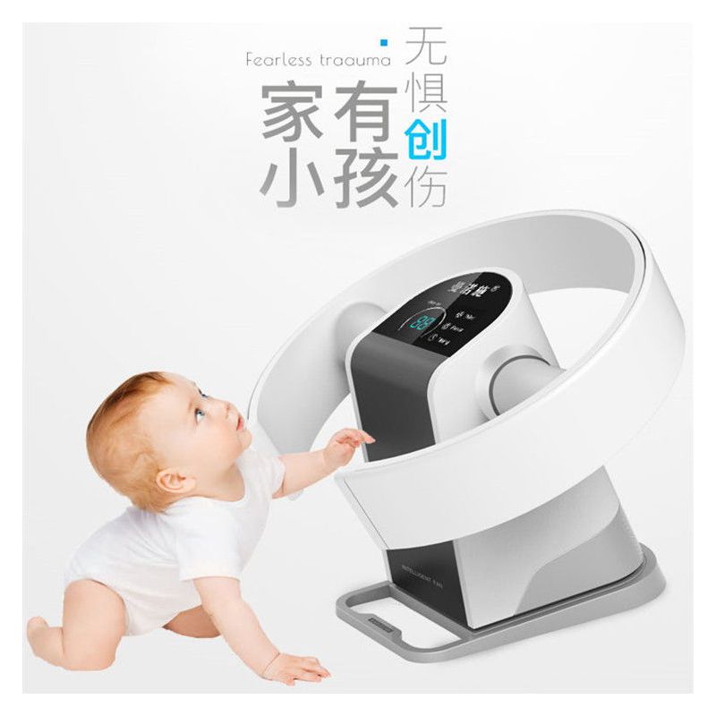 德国无叶风扇家用超静音台式立式电风扇壁挂叶风扇落地式摇头遥控