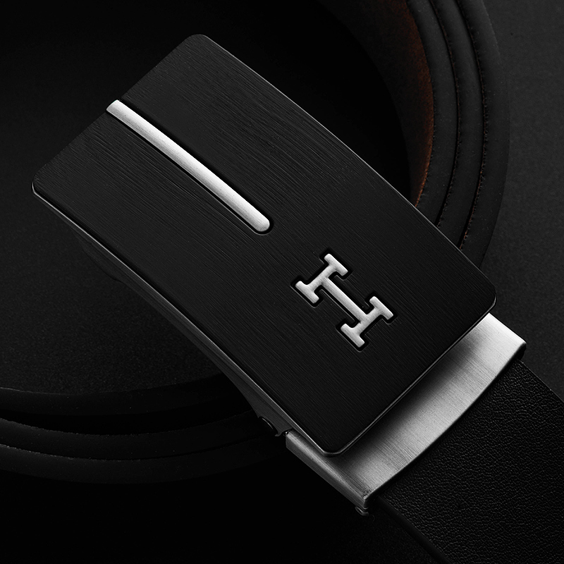 盛世尼曼腰带无牙无孔扣头皮带扣男扣头平滑扣皮带配件皮带头尾夹头式