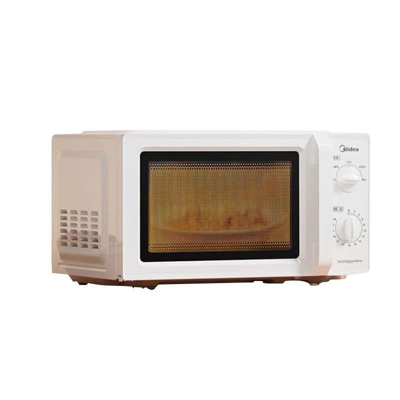 美的微波炉17L智能菜单高效速热变频轻巧五档火力M12D