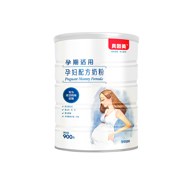 [苏宁自营]贝因美(Beingmate)成功妈咪孕妇配方奶粉900克(孕期适用)高清大图
