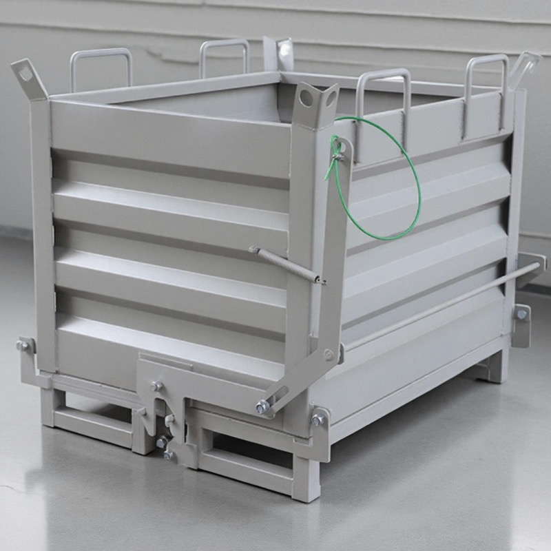 诚智旺 重型自卸式废料箱 1000*800*1150mm/个高清大图